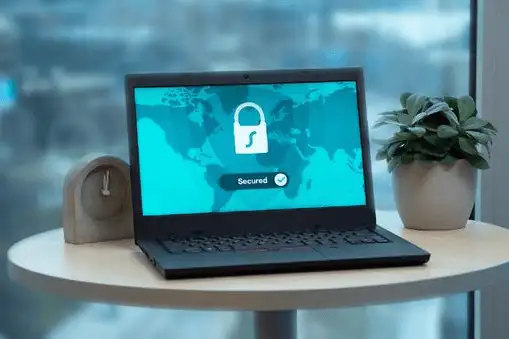 laptop secured connection